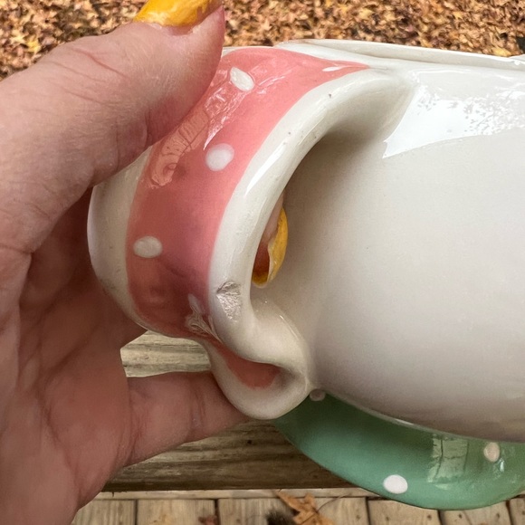 JOHANNA PARKER Transpac Bunny Mug Bowl NWT NEW New - Picture 10 of 10